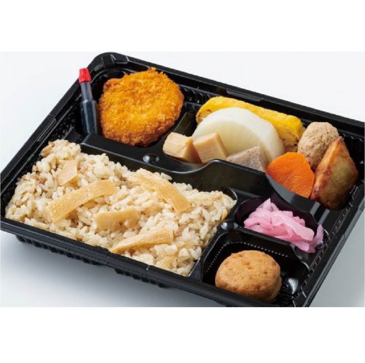 竹の子ご飯プレート